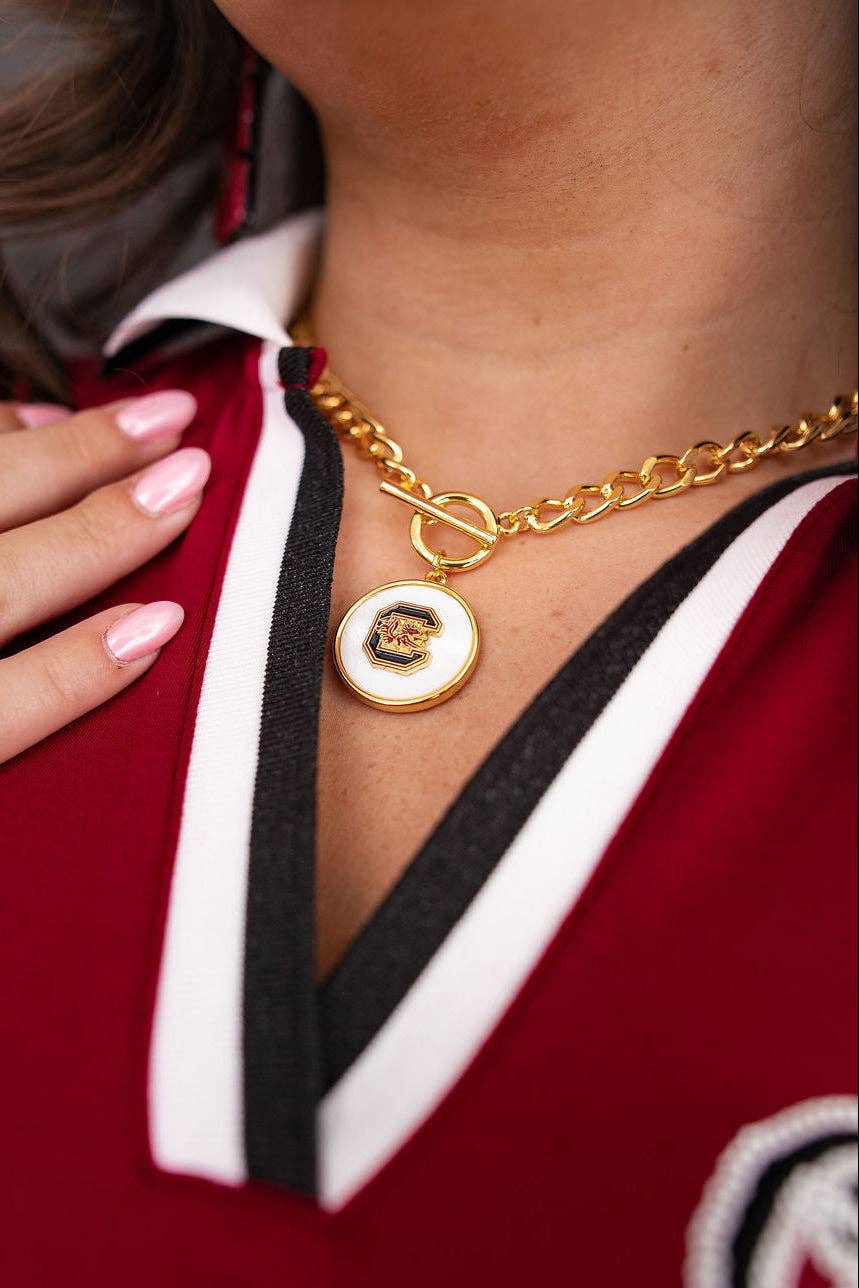 South Carolina Pearl Pendant Necklace - Something Splendid Co.