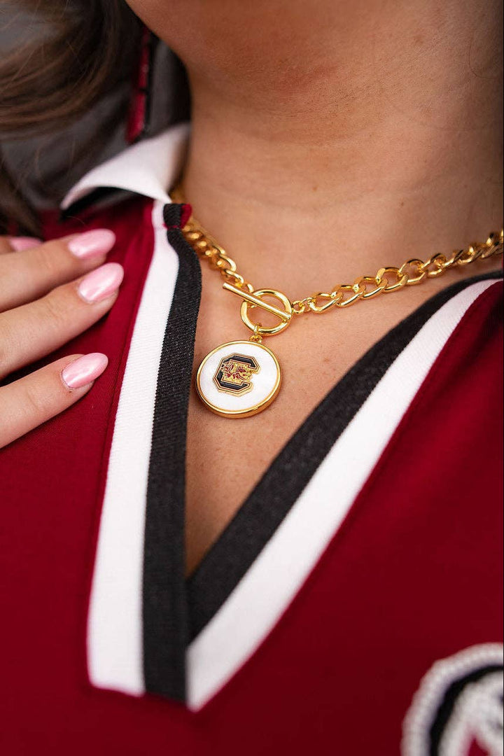 South Carolina Pearl Pendant Necklace - Something Splendid Co.
