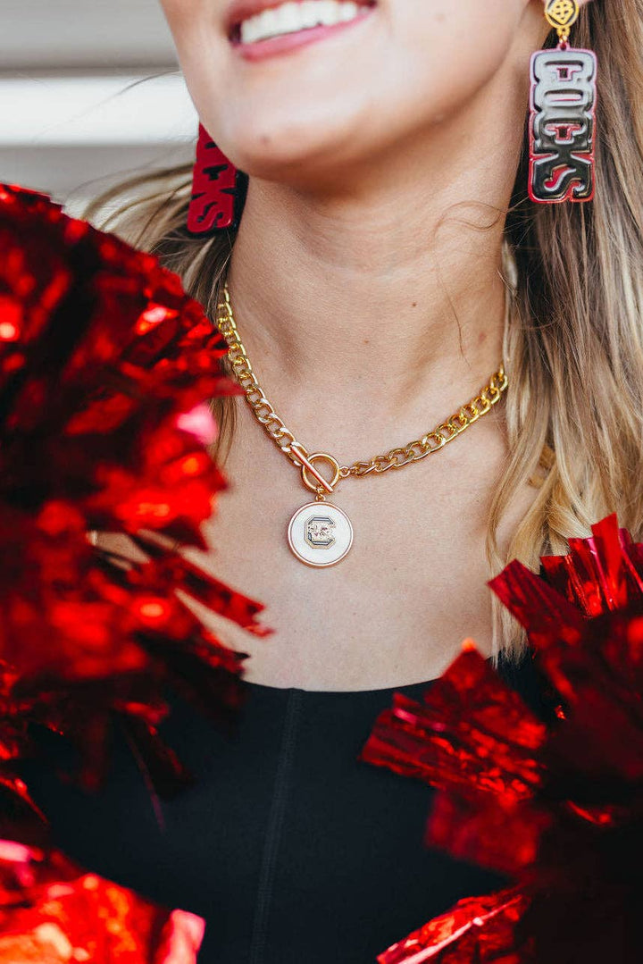South Carolina Pearl Pendant Necklace - Something Splendid Co.