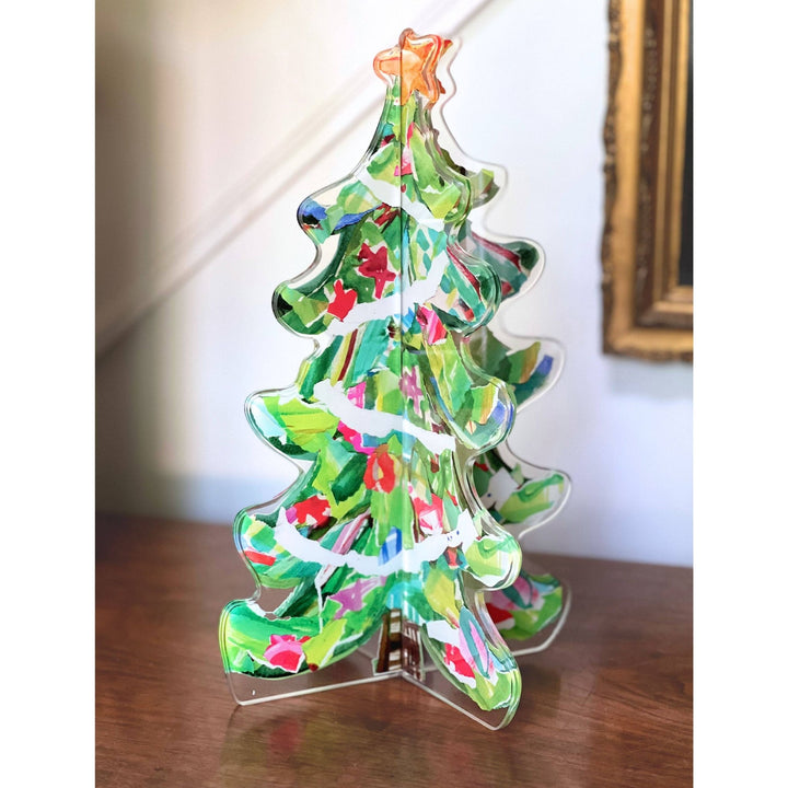 SPARKLE PLENTY 3 - D ACRYLIC CHRISTMAS TREE - Something Splendid Co.