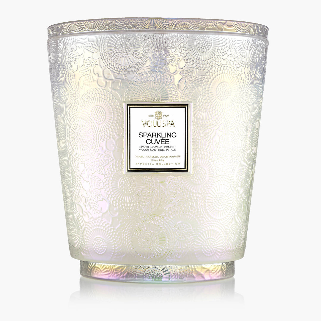 Sparkling Cuvee 5 Wick Hearth Candle - Something Splendid Co.
