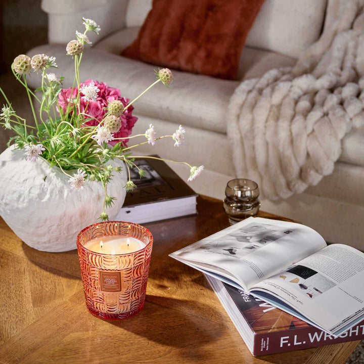 Spiced Pumpkin Latte 3 Wick Hearth Candle - Something Splendid Co.