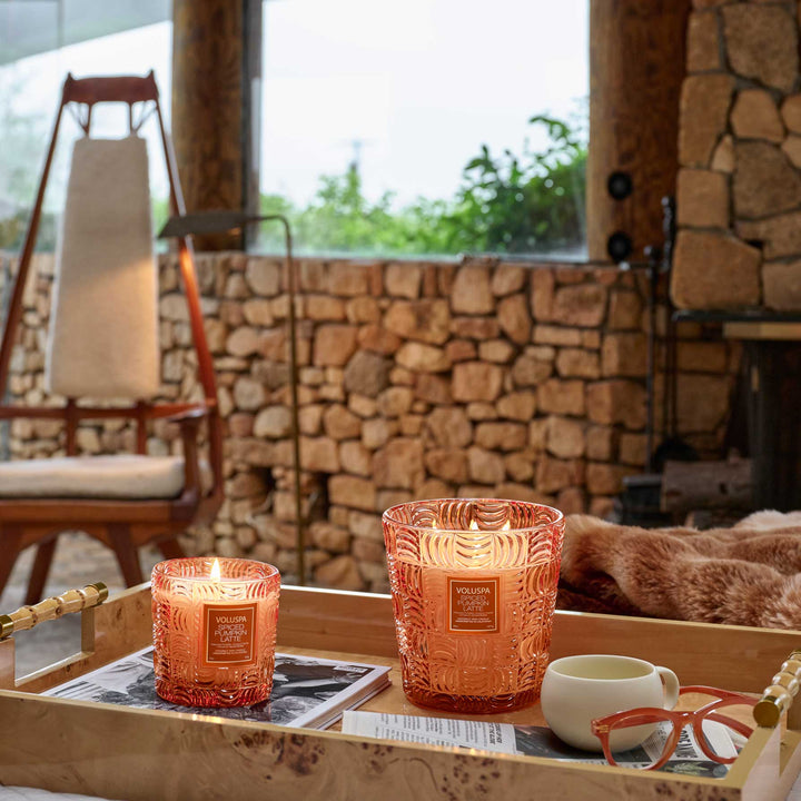 Spiced Pumpkin Latte 3 Wick Hearth Candle - Something Splendid Co.