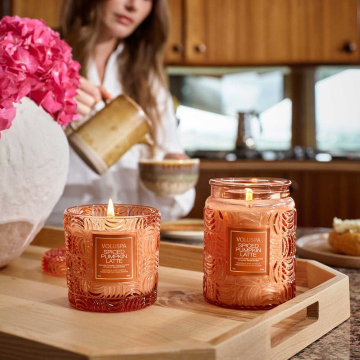 Spiced Pumpkin Latte Large Jar Candle - Something Splendid Co.