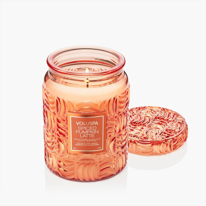 Spiced Pumpkin Latte Large Jar Candle - Something Splendid Co.