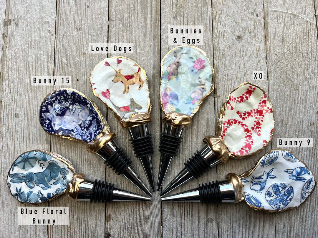 Spring Wine Stoppers - Easter & Valentine's Day - Something Splendid Co.