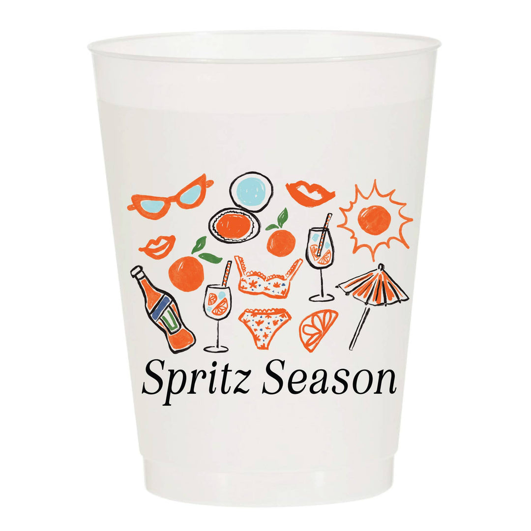 Spritz Season Frosted Cups - Summer - Something Splendid Co.