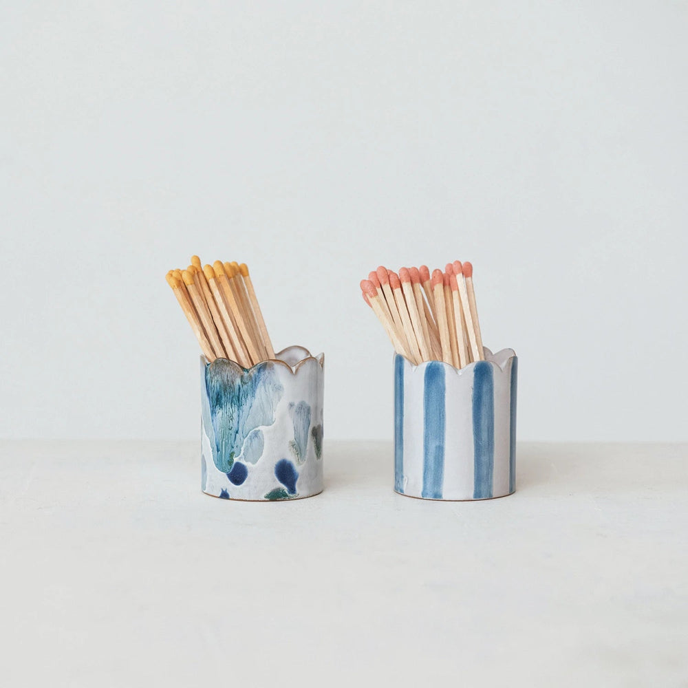 Stoneware Matchstick Holder - Something Splendid Co.