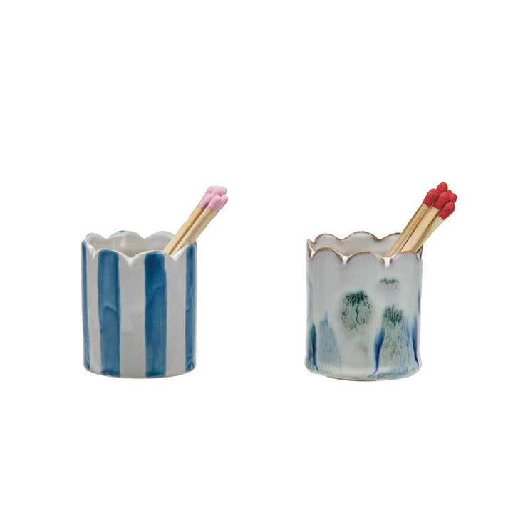 Stoneware Matchstick Holder - Something Splendid Co.