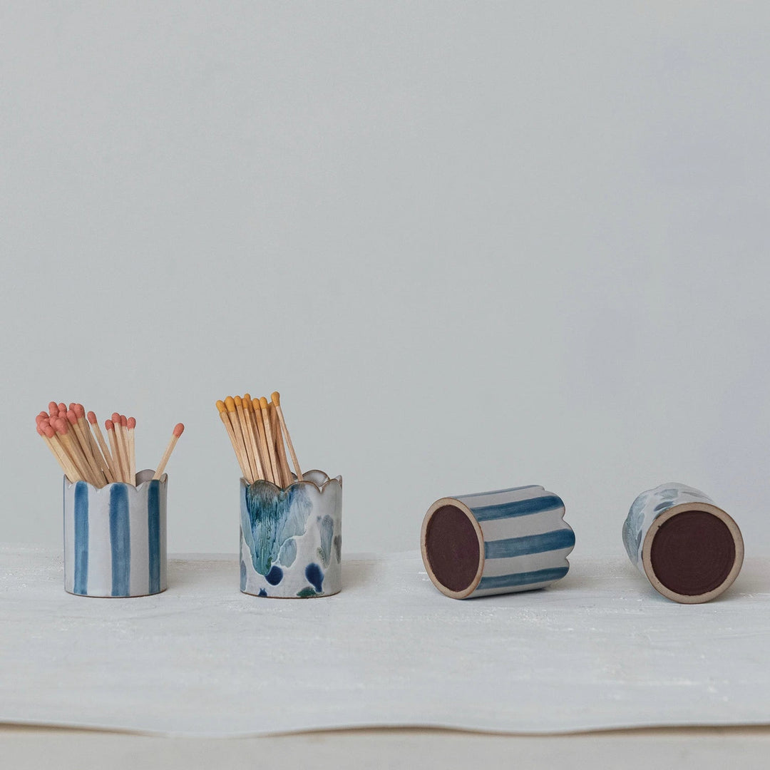 Stoneware Matchstick Holder - Something Splendid Co.