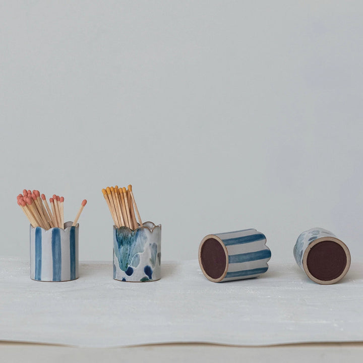 Stoneware Matchstick Holder - Something Splendid Co.