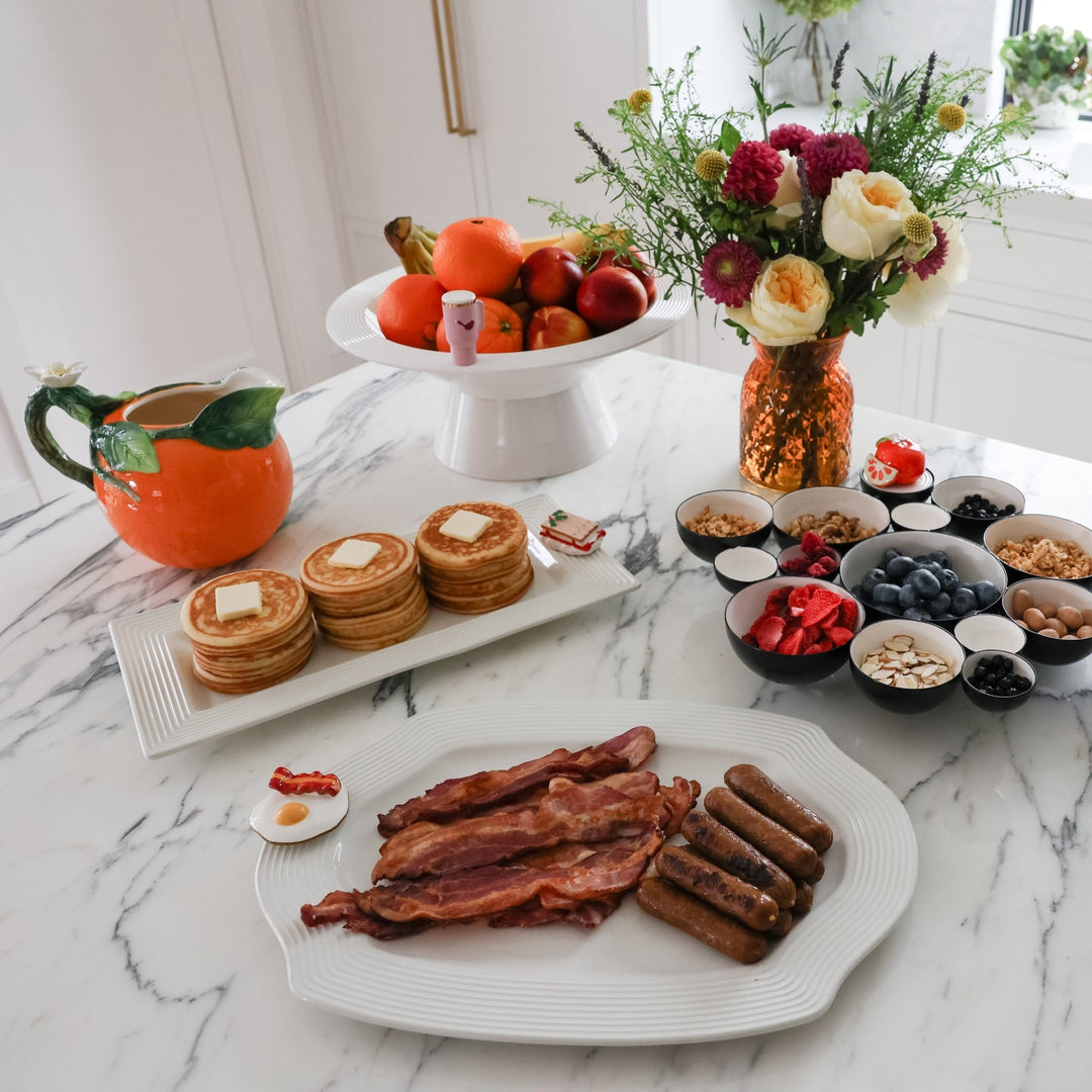 Stoneware Pretty Platter - Something Splendid Co.