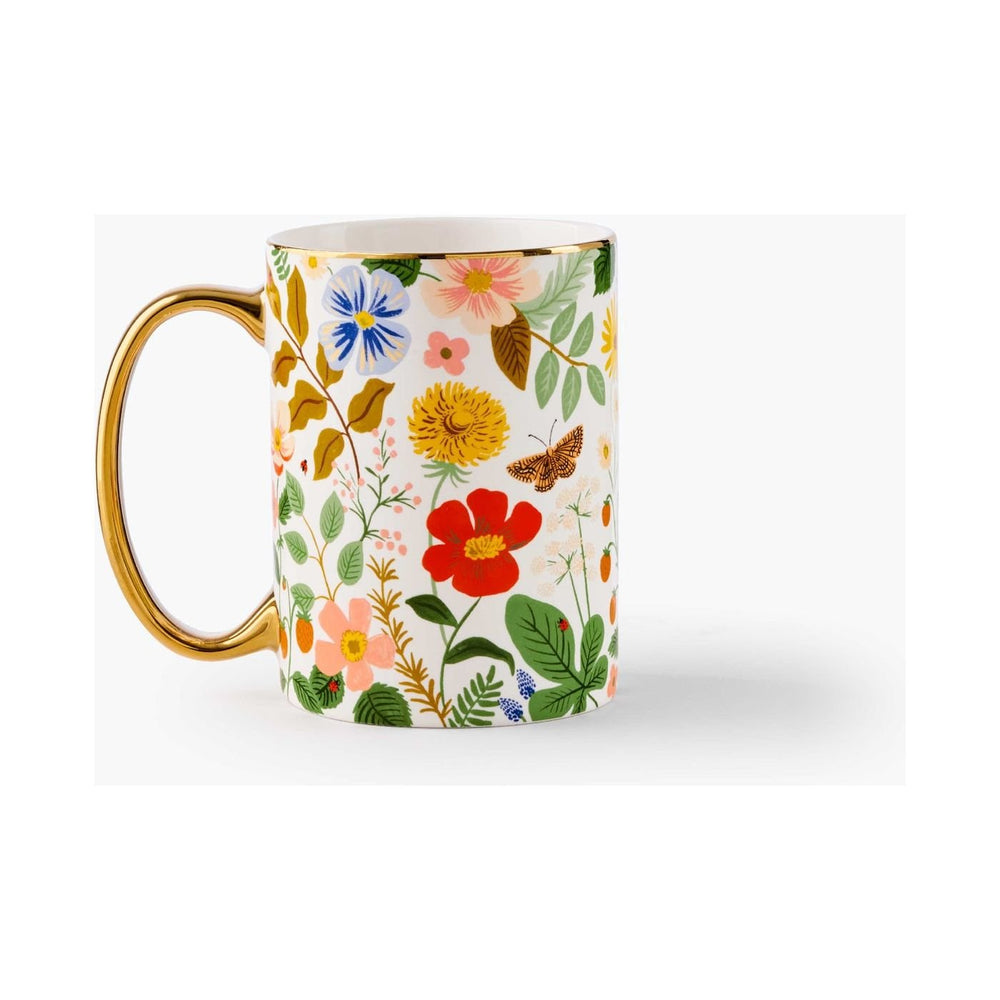 Strawberry Fields Porcelain Mug - Something Splendid Co.