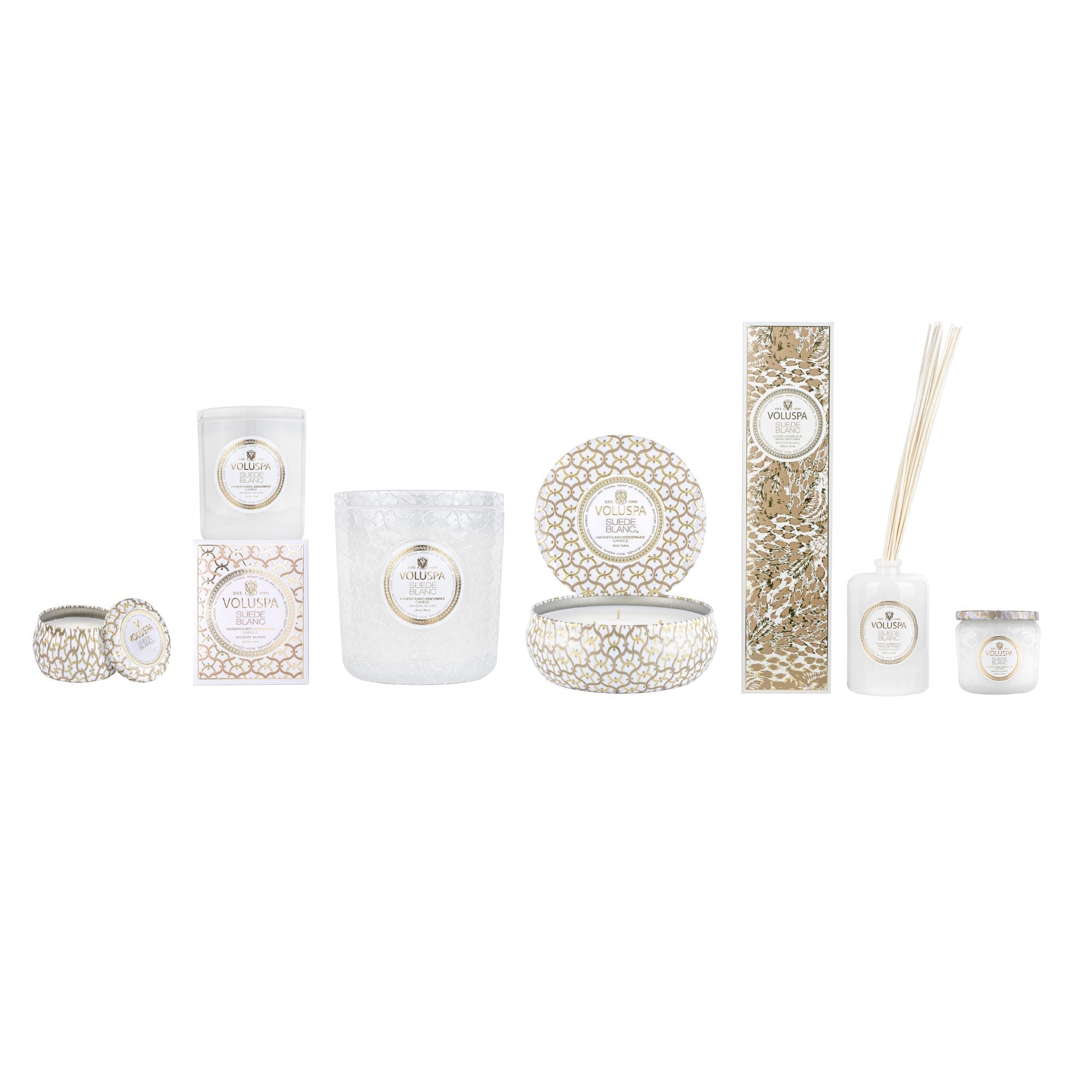 Voluspa Suede Blanc Candle - Thumbnail 2