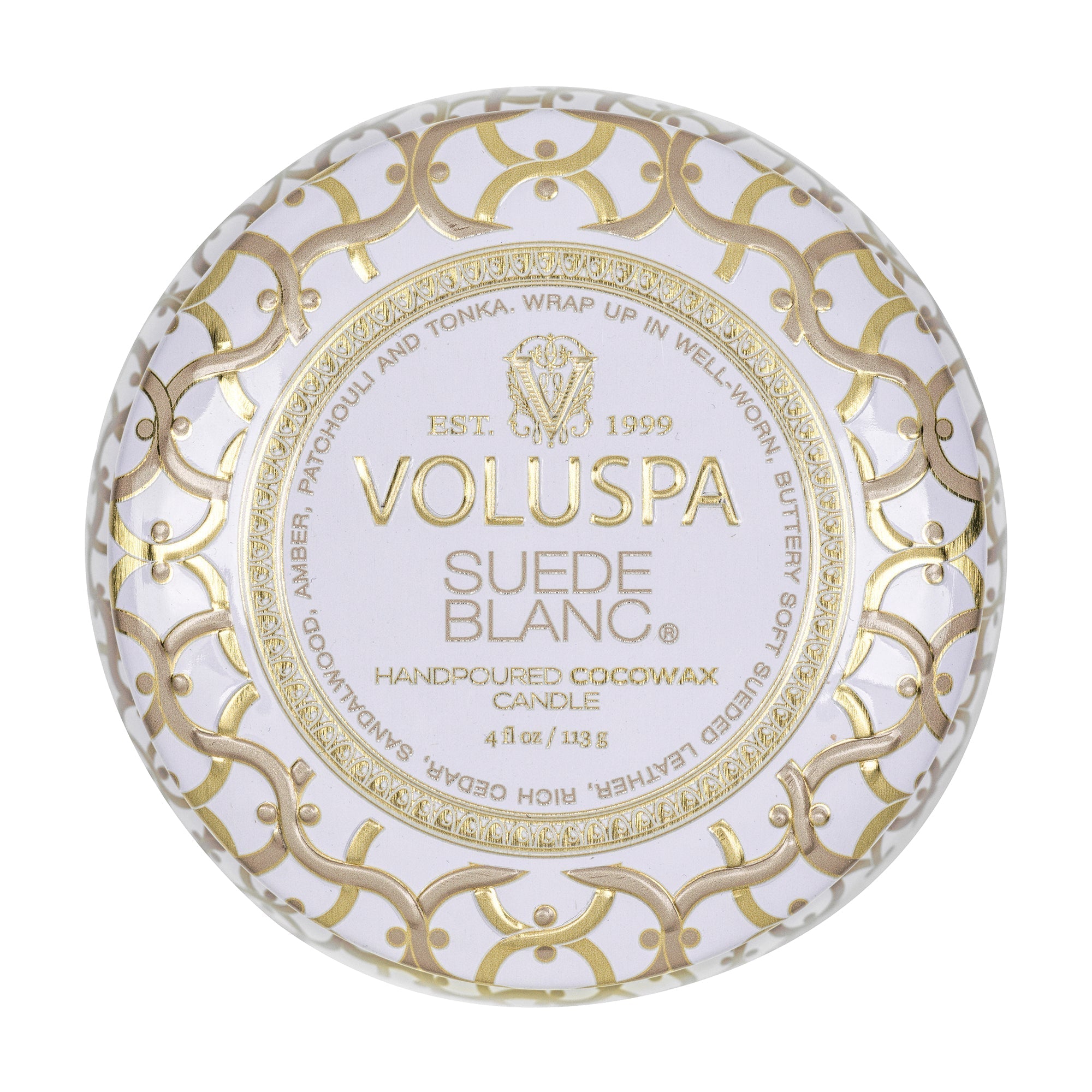 Voluspa Suede Blanc Candle - Thumbnail 4