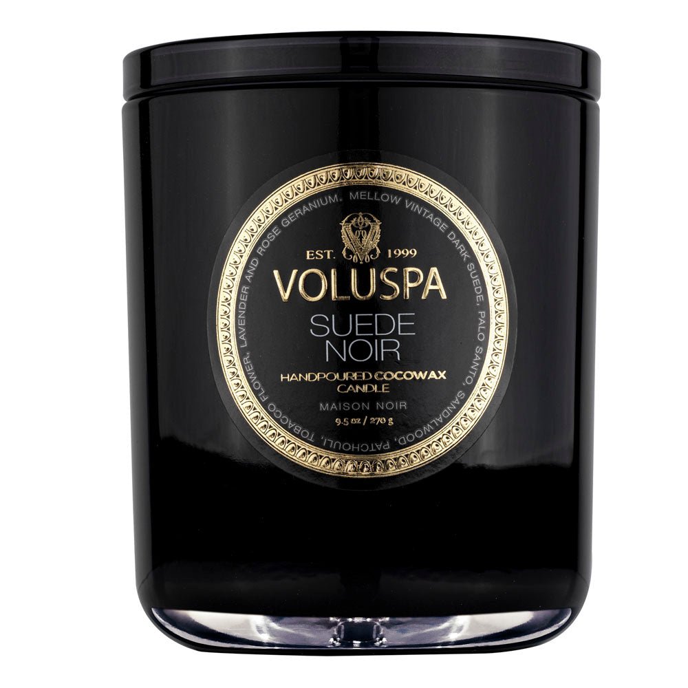 Suede Noir Classic Candle - Something Splendid Co.