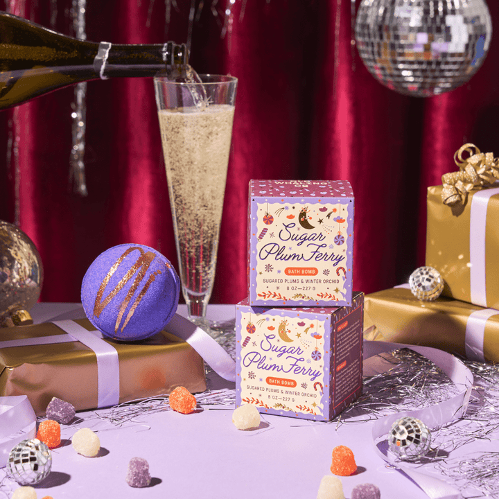 Sugar Plum Ferry™ Bath Bomb | Holiday, Christmas - Something Splendid Co.
