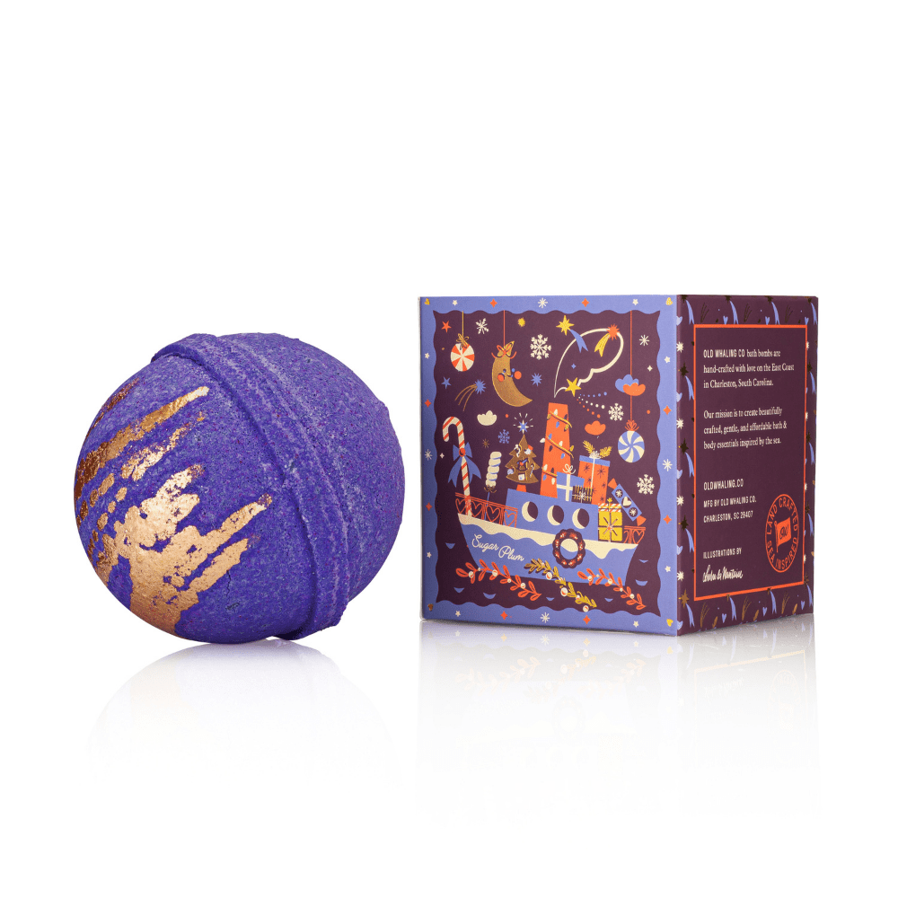 Sugar Plum Ferry™ Bath Bomb | Holiday, Christmas - Something Splendid Co.