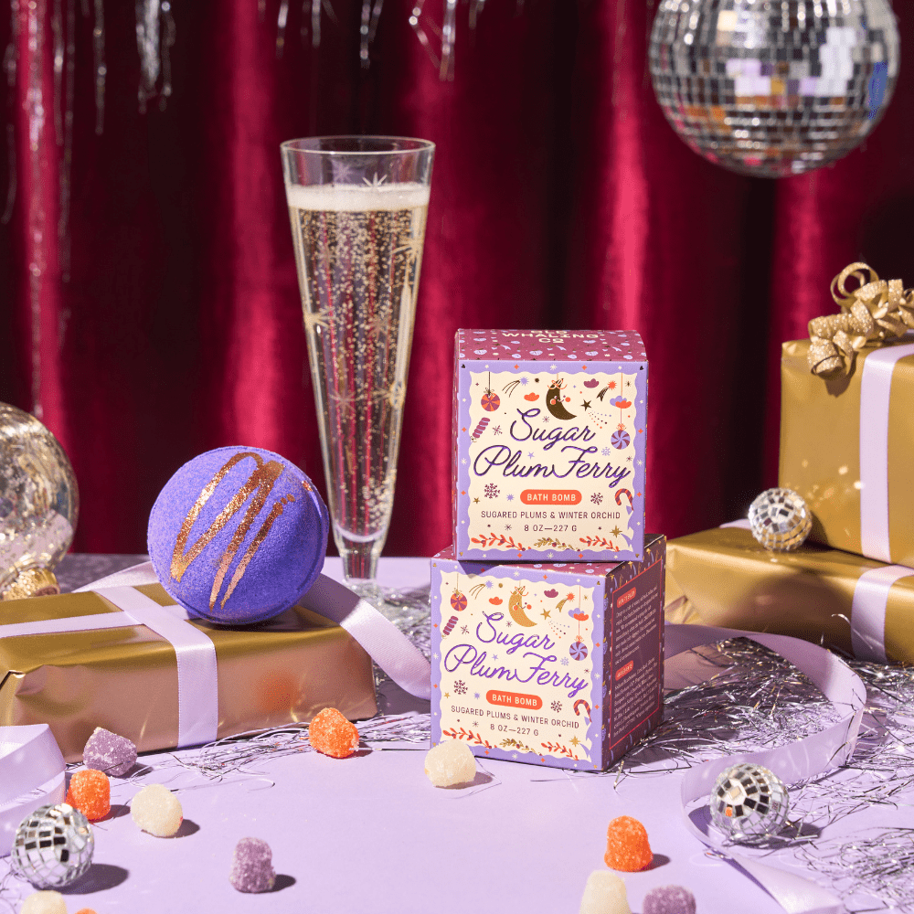Sugar Plum Ferry™ Bath Bomb | Holiday, Christmas - Something Splendid Co.