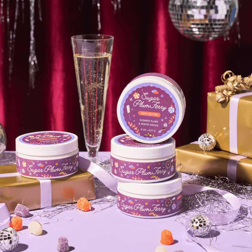 Sugar Plum Ferry™ Body Butter (8oz) | Holiday, Christmas - Something Splendid Co.