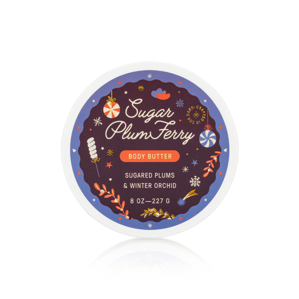 Sugar Plum Ferry™ Body Butter (8oz) | Holiday, Christmas - Something Splendid Co.