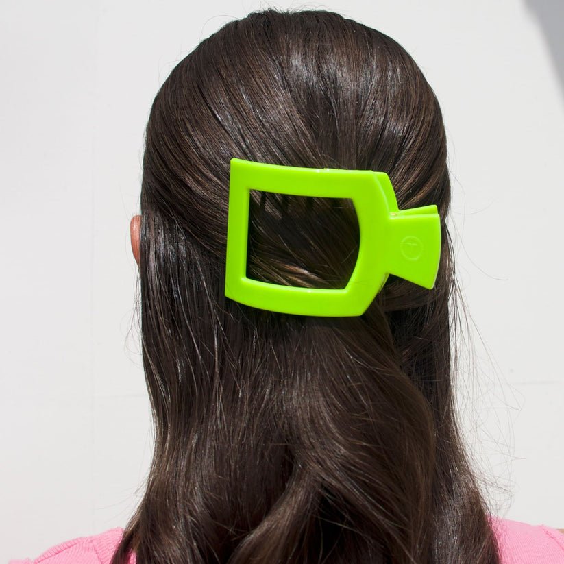 Summer Brights Medium Flat Square Hair Clip - Something Splendid Co.