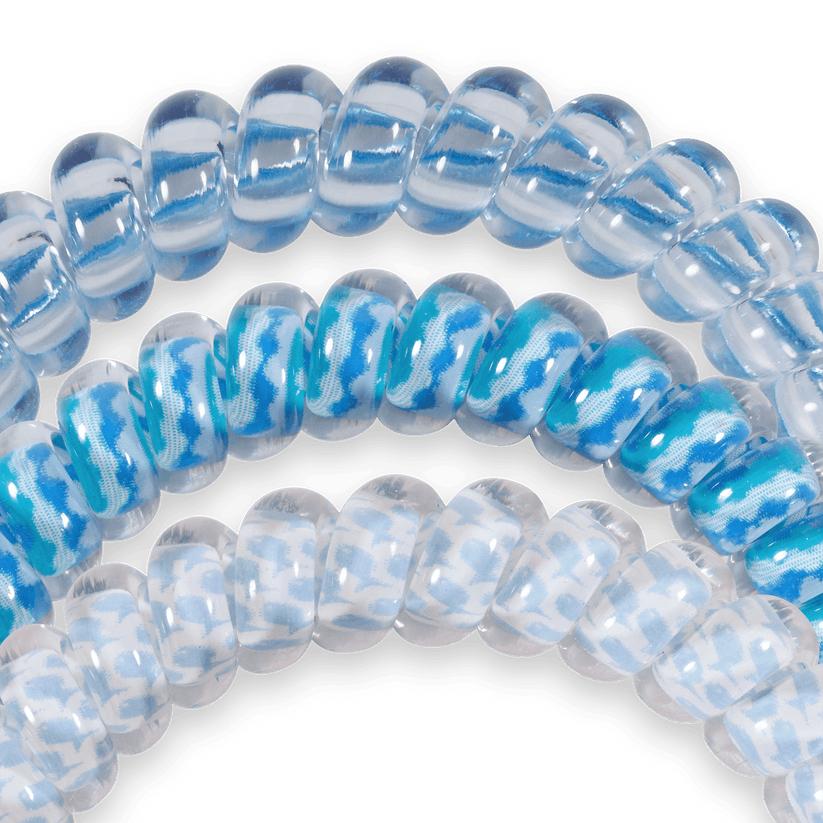Summer Sky Small Hair Ties - Something Splendid Co.