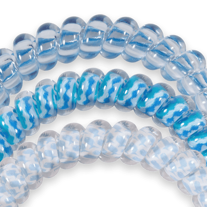 Summer Sky Small Hair Ties - Something Splendid Co.