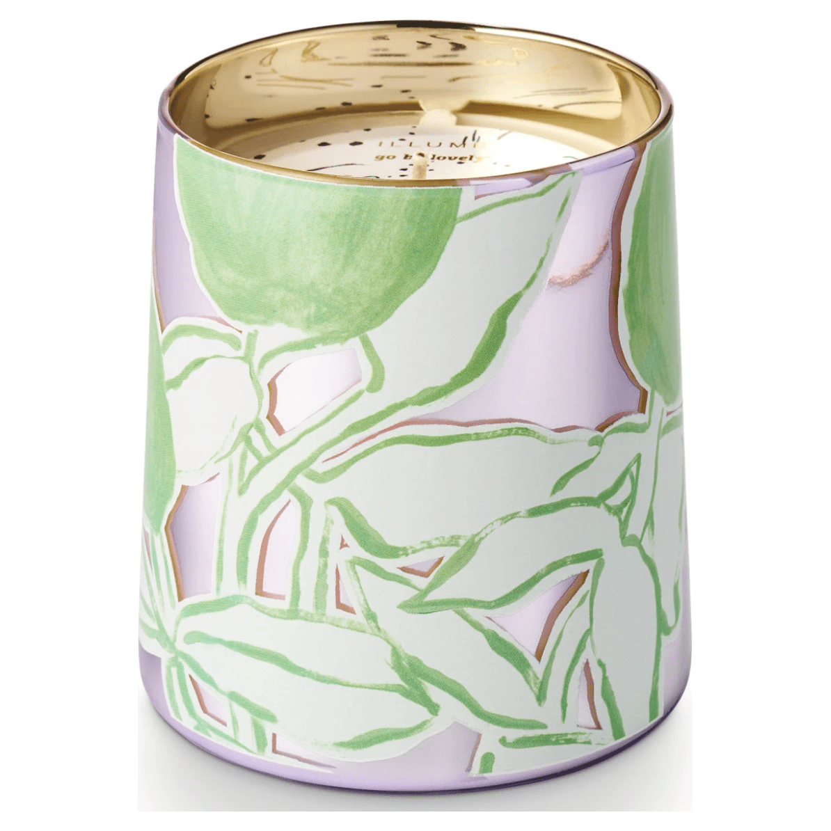 Summer Vine Pearl Glass Candle