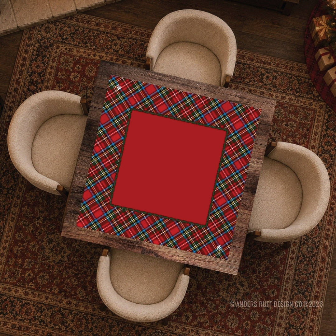 Tartan Tidings Mahjong Mat - Something Splendid Co.