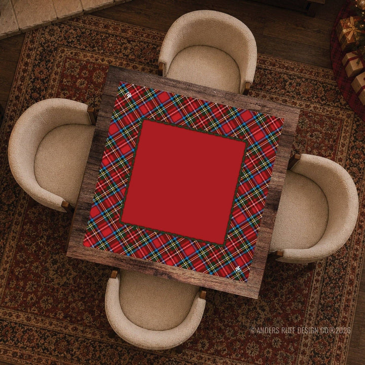 Tartan Tidings Mahjong Mat - Something Splendid Co.