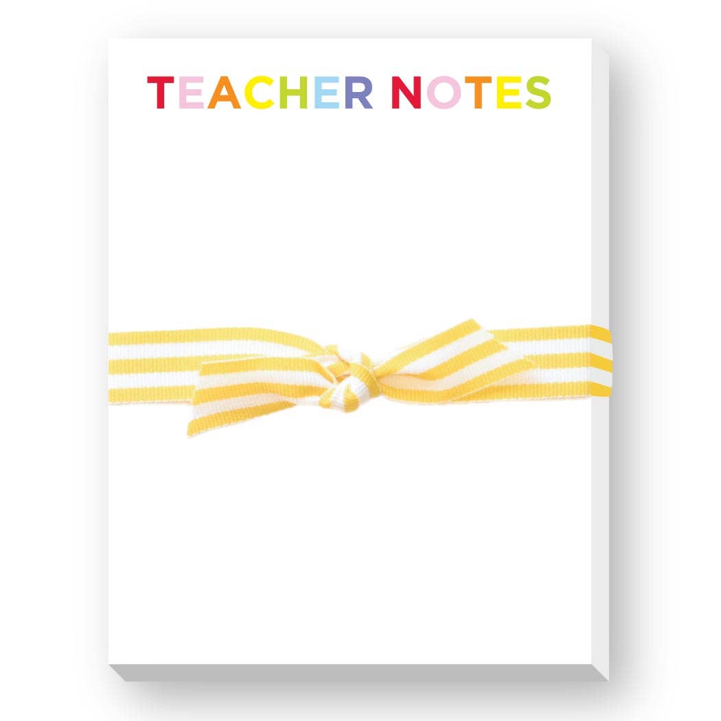 TEACHER NOTES MINI NOTEPAD - Something Splendid Co.