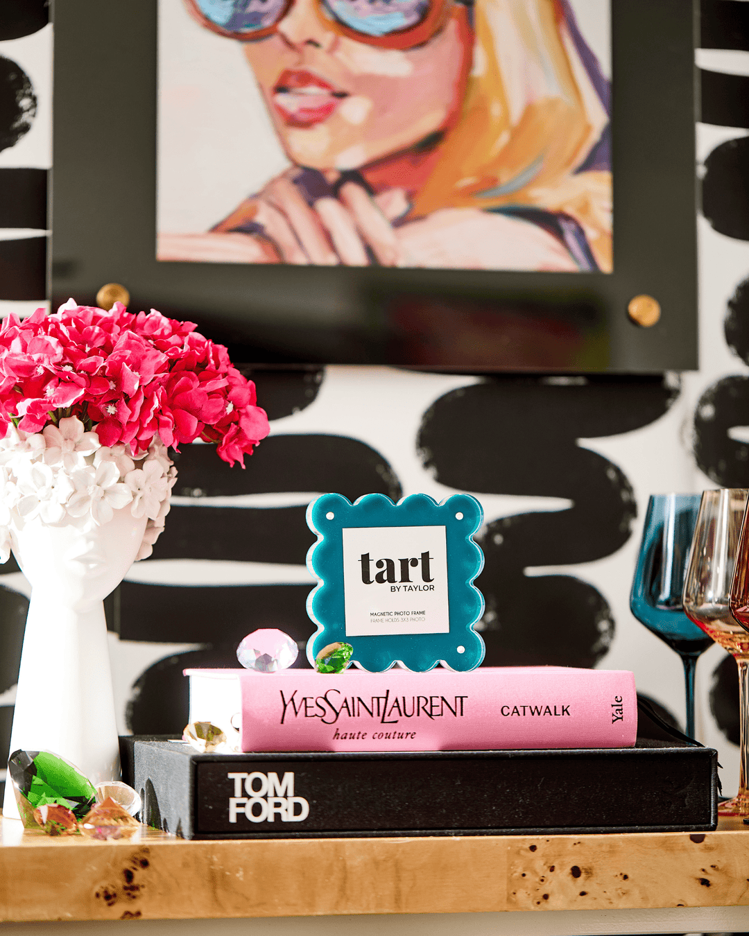 Teal Mini Acrylic Picture Frame - Something Splendid Co.