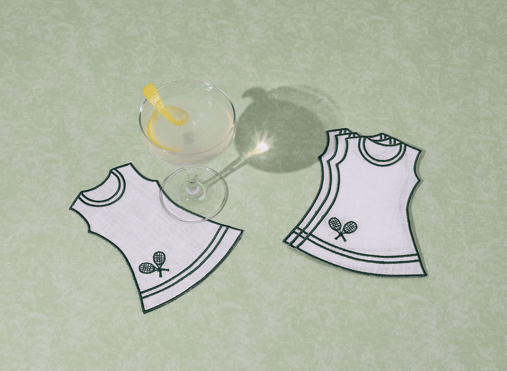 Tennis Dress Cocktail Napkins - Set of 4 - Something Splendid Co.