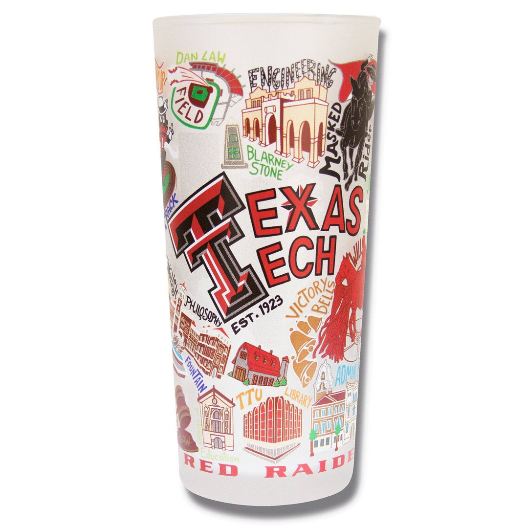 Texas Tech University Collegiate Drinking Glass - Something Splendid Co.