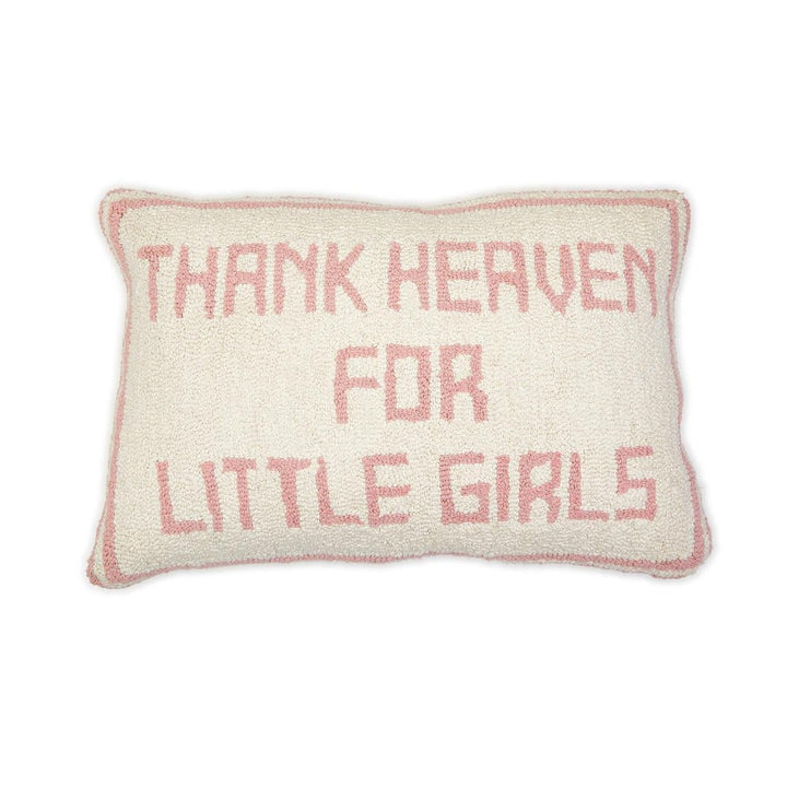 Thank Heaven for Little Girls Throw Pillow - Something Splendid Co.