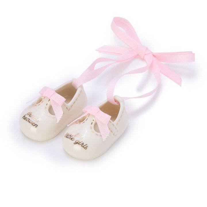 Thank Heaven Pair of Baby Shoes Keepsake Ornament - 2 Styles - Something Splendid Co.