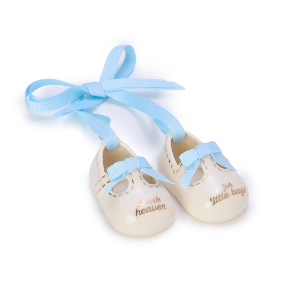 Thank Heaven Pair of Baby Shoes Keepsake Ornament - 2 Styles - Something Splendid Co.
