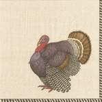 Thanksgiving Turkey Cocktail Napkins - Something Splendid Co.
