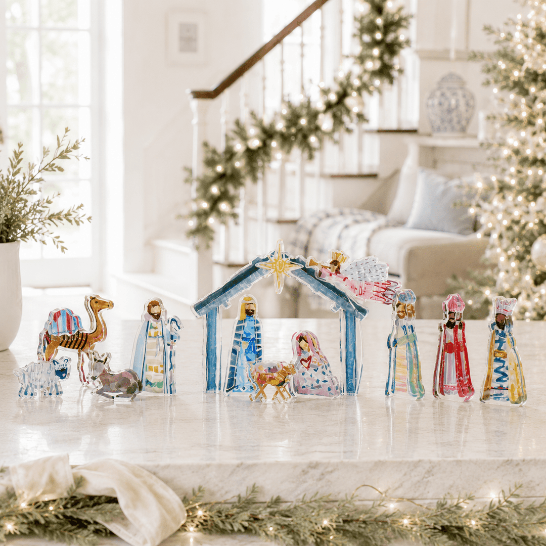 The Collected Nativity Set - Complete Scene - Something Splendid Co.