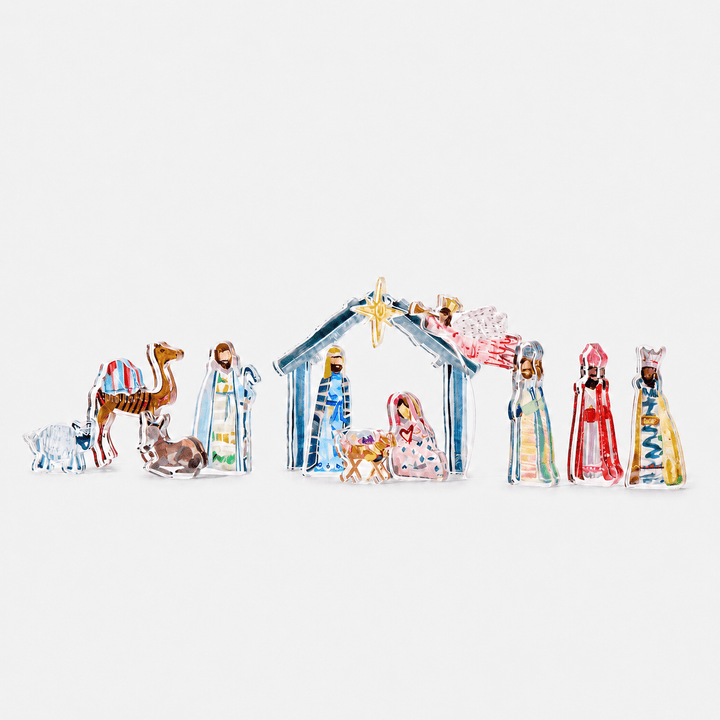 The Collected Nativity Set - Complete Scene - Something Splendid Co.