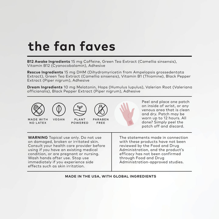 The Fan Faves Wearable Wellness Gift Set - Something Splendid Co.