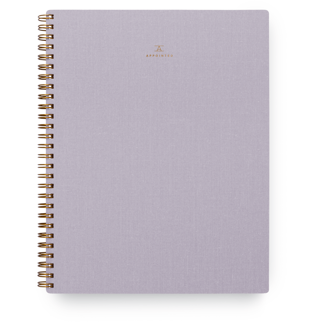 The Notebook | Lavender Gray - Something Splendid Co.