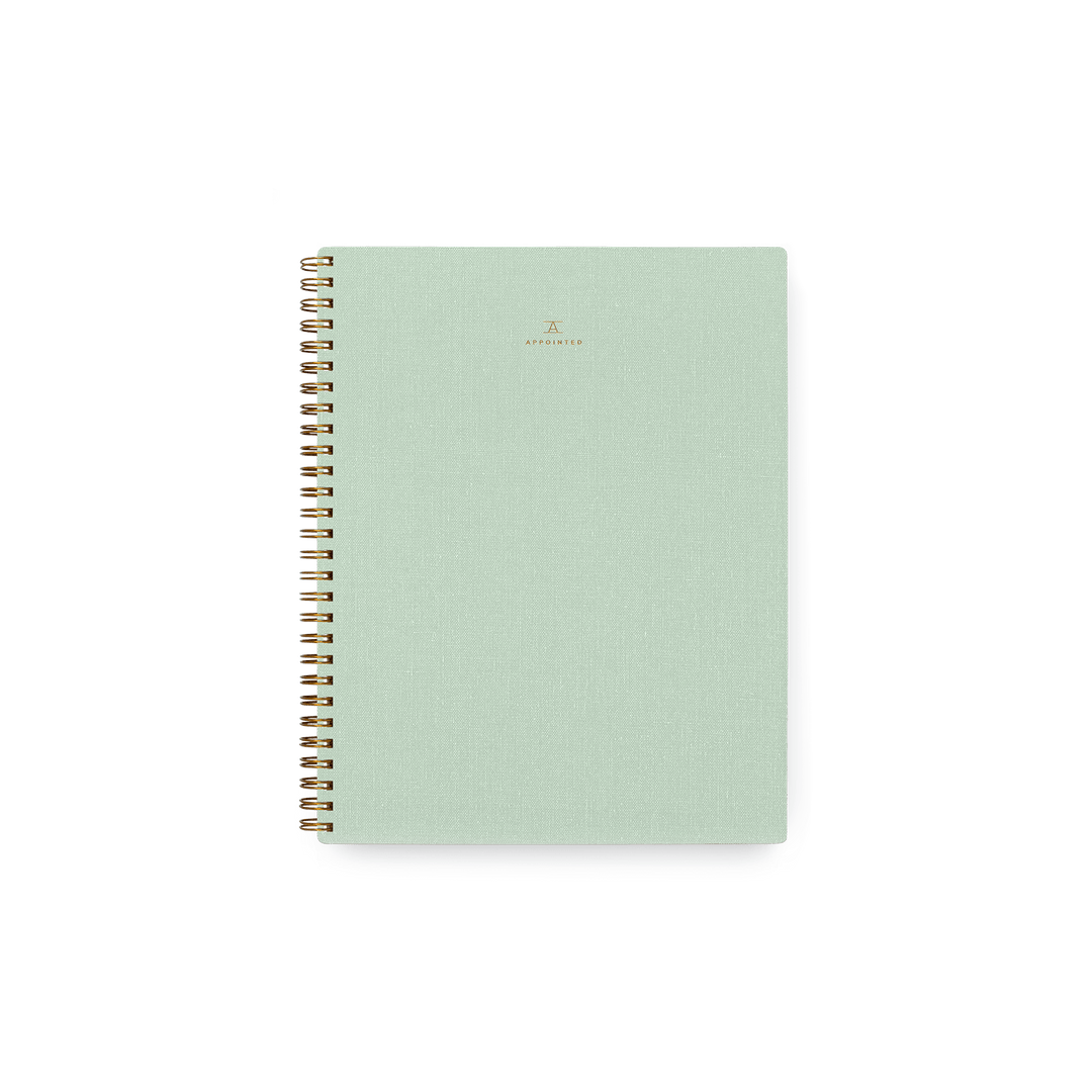 The Notebook - Mineral Green - Something Splendid Co.