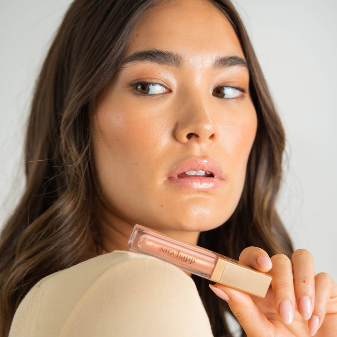 The Rose Gold Slip -  Hydrating Lip Gloss - Something Splendid Co.