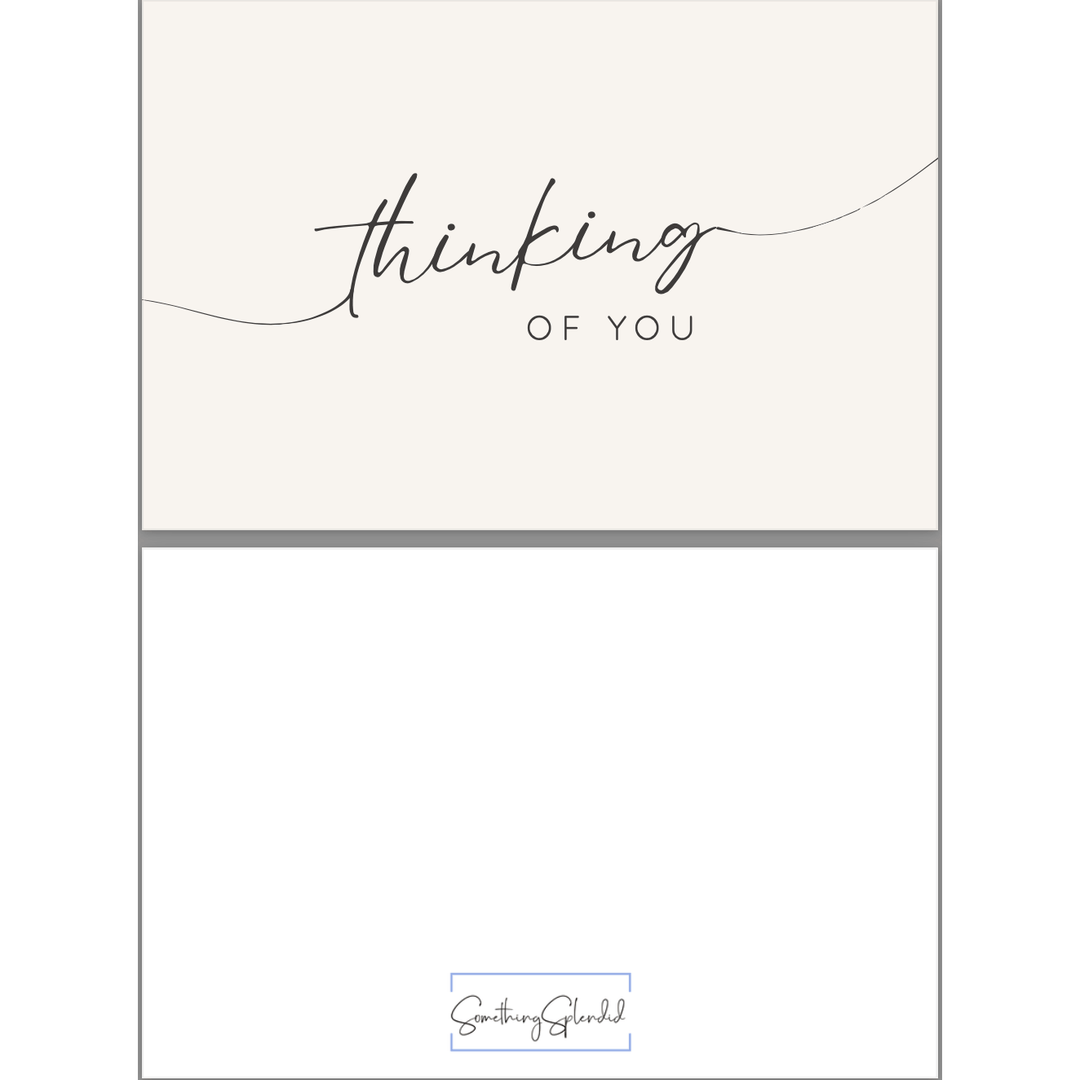 Thinking of You Card - Something Splendid Co.