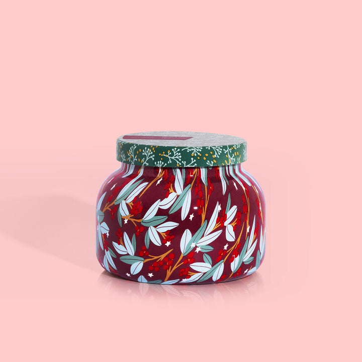 Tinsel & Spice Holiday Pattern Play Signature Jar Candle - Something Splendid Co.