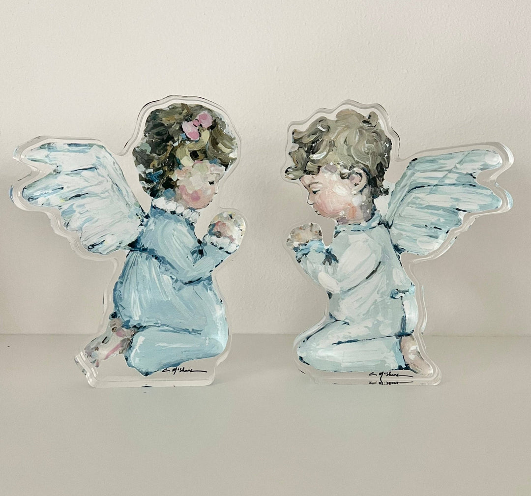 "Tiny Wings III" Acrylic Block - Something Splendid Co.