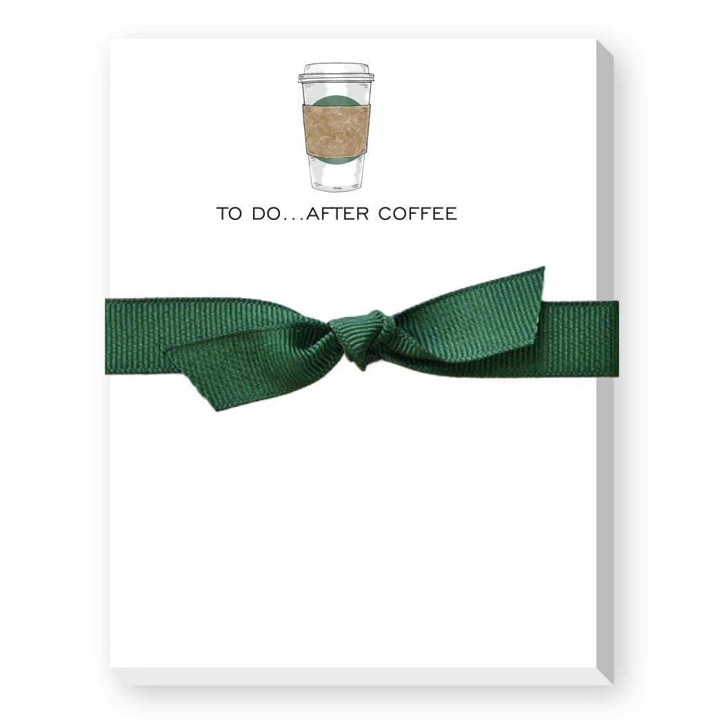 TO DO AFTER COFFEE MINI NOTEPAD - Something Splendid Co.
