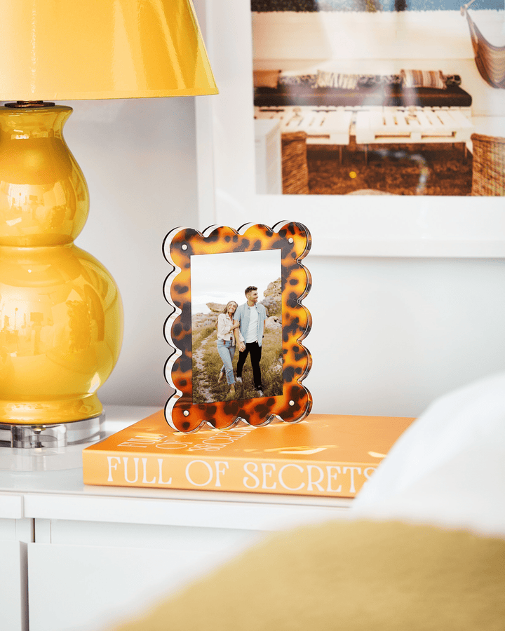 Tortoise Acrylic Picture Frame - Something Splendid Co.